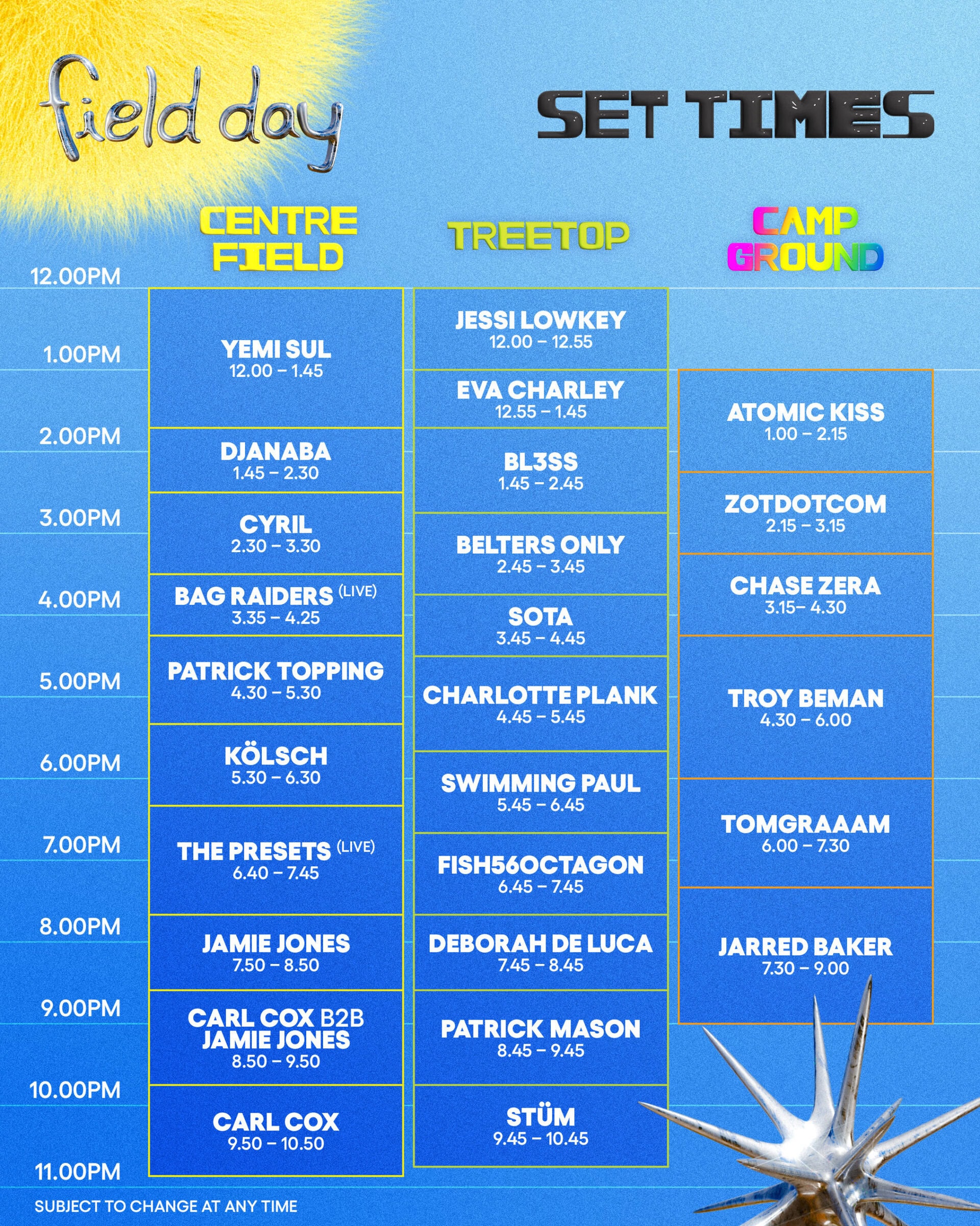 map-and-set-times-field-day-2026
